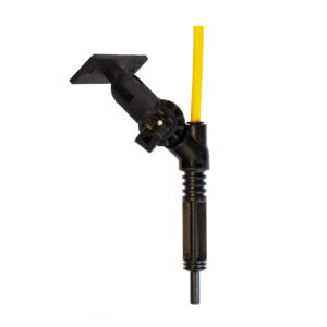 ANGLE ADAPTER (TYPE 1) GOOSENECK WITH SWIVEL BRUSH SOCKET - STANDARD LENGTH