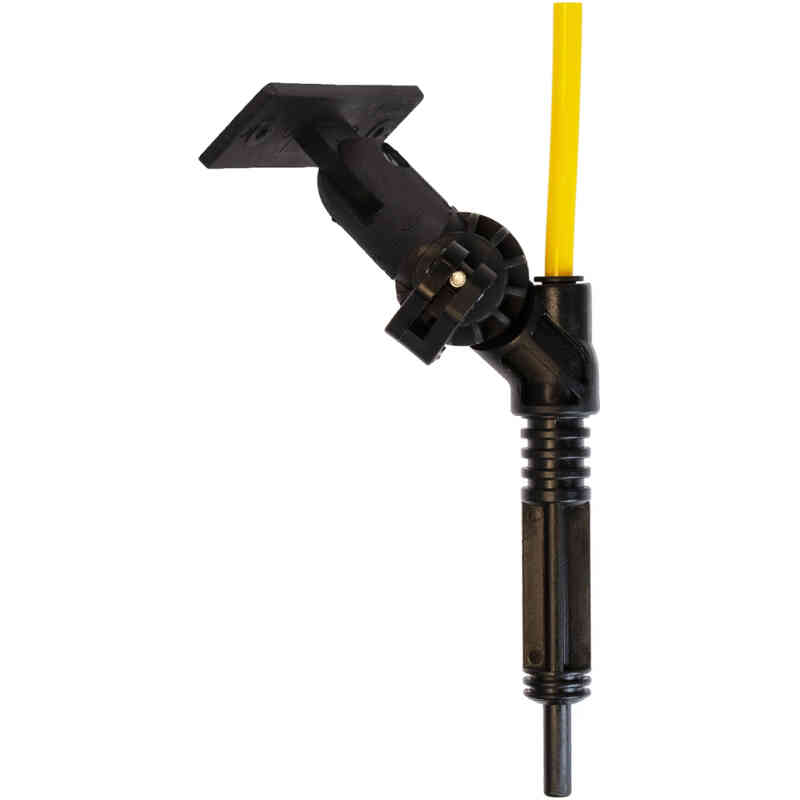 ANGLE ADAPTER (TYPE 1) GOOSENECK WITH SWIVEL BRUSH SOCKET - STANDARD LENGTH