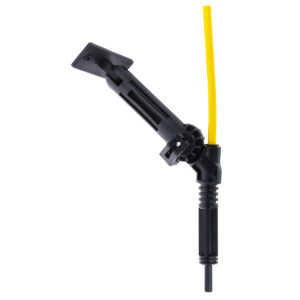 ANGLE ADAPTER (TYPE 1) GOOSENECK WITH SWIVEL BRUSH SOCKET - LONG LENGTH