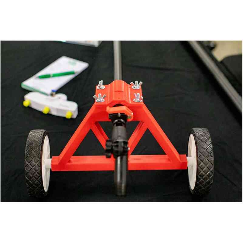 Roof and Solar Cleaning Chariot - Black