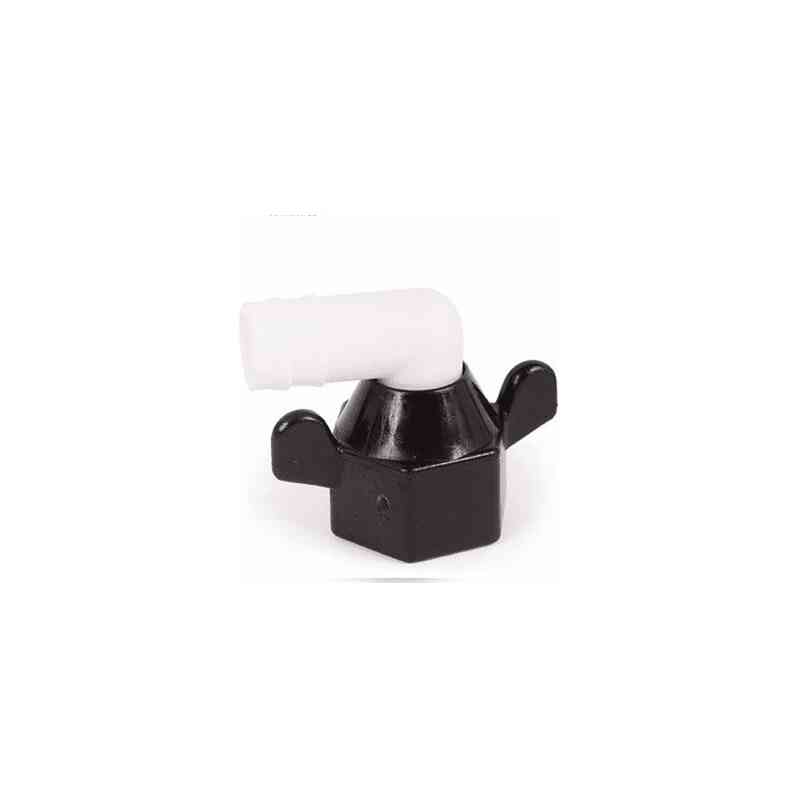 Shurflo elbow 12mm hosetail x 1/2" female thread