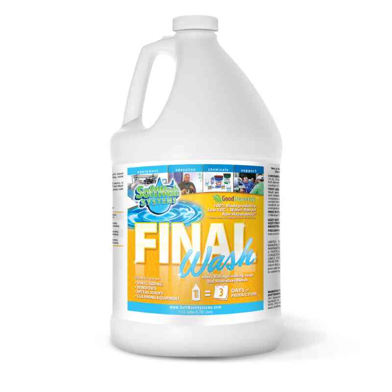 SoftWash Systems Final Wash