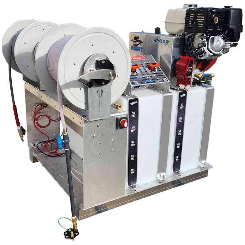 SoftwashOlogy ENCHILADA - Soft Wash and Pressure Wash Skid (No Pressure Washer)