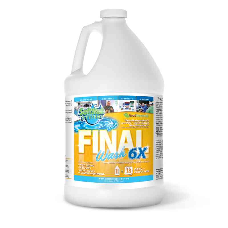 SoftWash Systems Final Wash 6X
