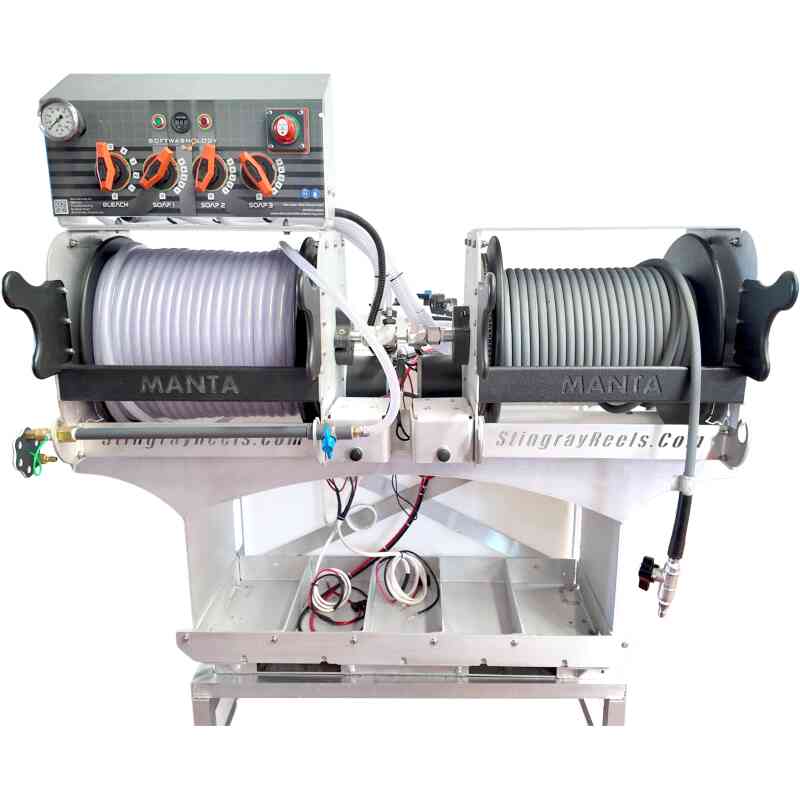 Soft Washing and Pressure Washing Skid