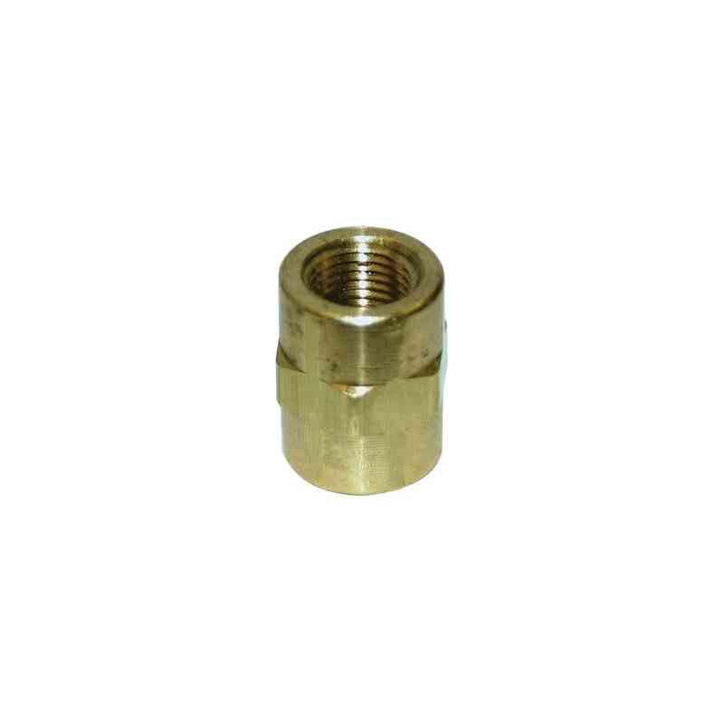 Brass Reducer Coupling 1/2" x 1/4" FPT Coupling Brass Pipe Fitting