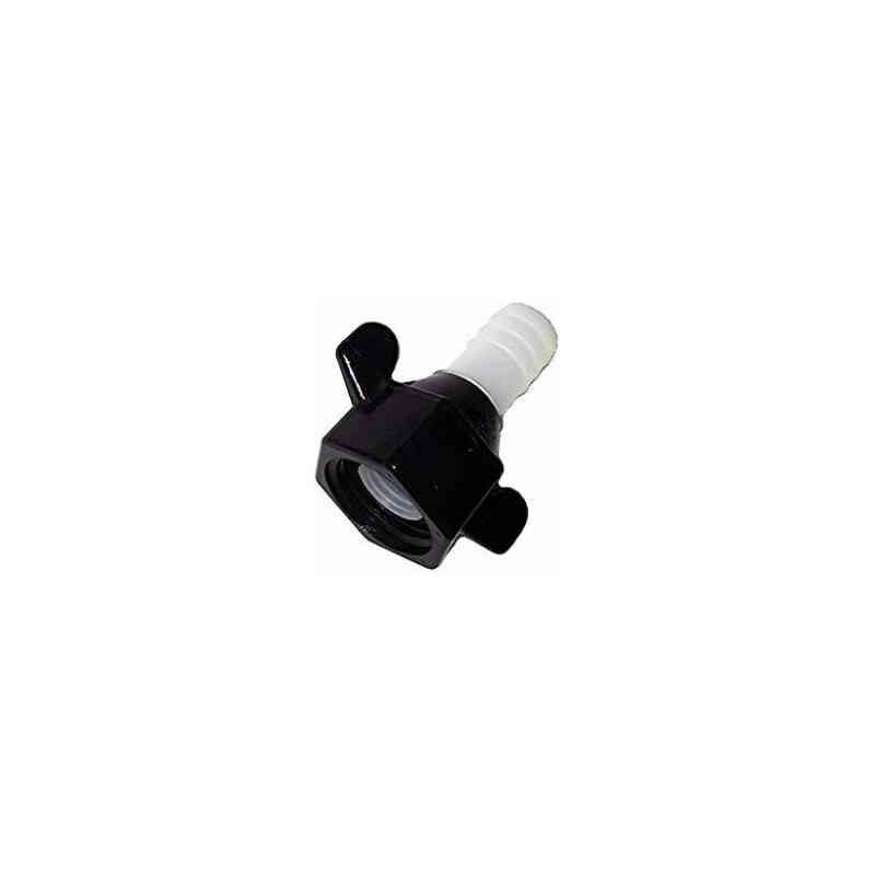Shurflo Straight Fitting With 1/2″ Hose Barb – Polyproplene