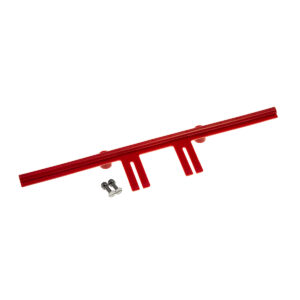 RED - 35cm Rinse bar for Pad Holder - 15 Micro Jets (with 2x 13mm machine screws/nuts)