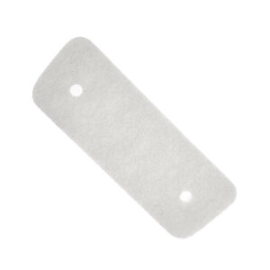 25cm Shaped Abrasive Pad - White - Gardiner