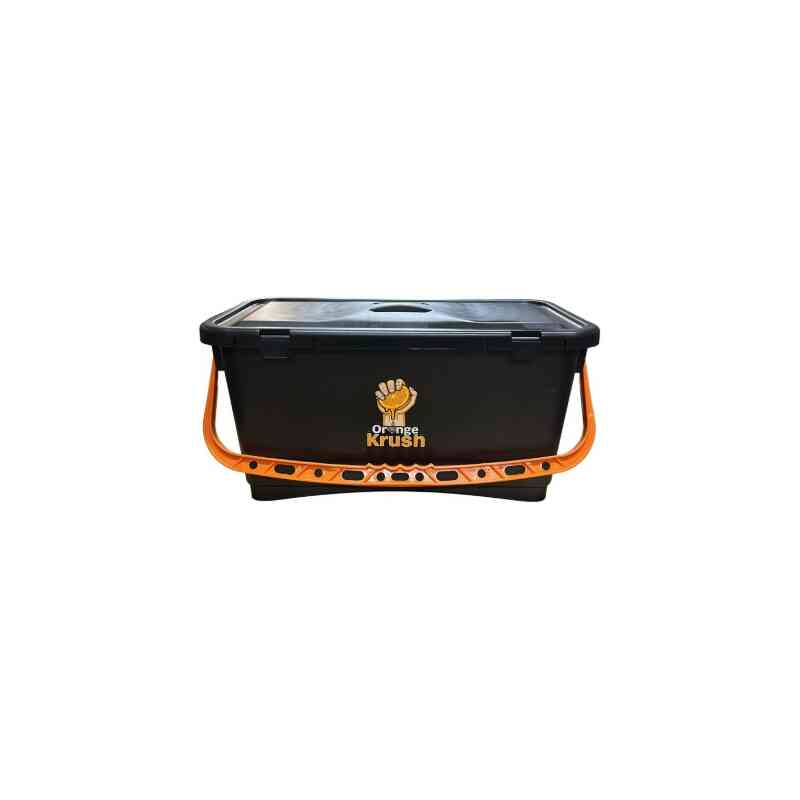 Maykker Black bucket with Orange handle