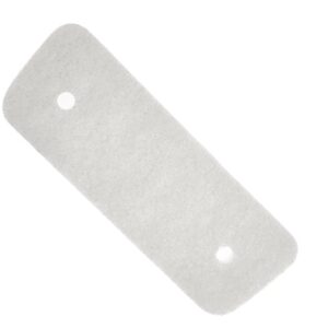 25cm Shaped Abrasive Pad - White - Gardiner